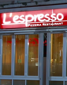 Restaurant l'Espresso Teilansicht